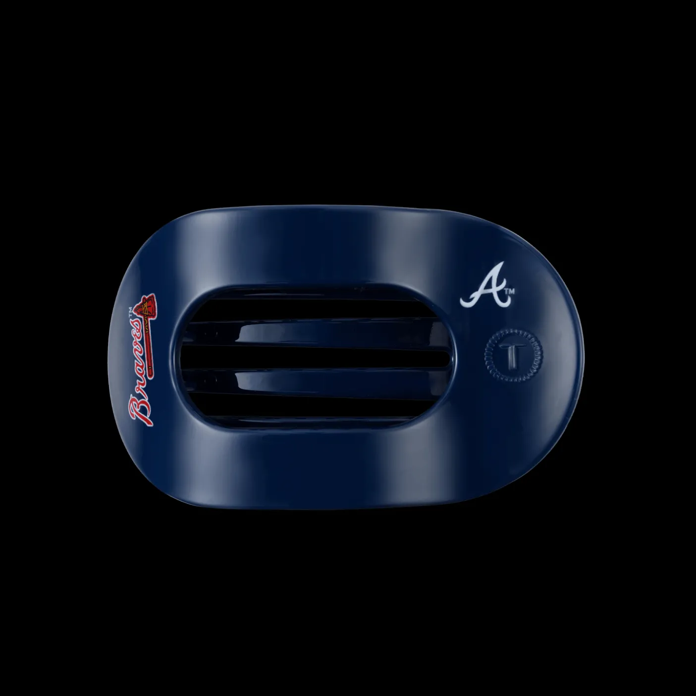 Atlanta Braves Medium Flat Round Hair Clip