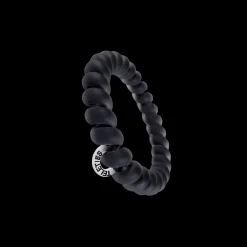 Black Matte Large Hair Ties