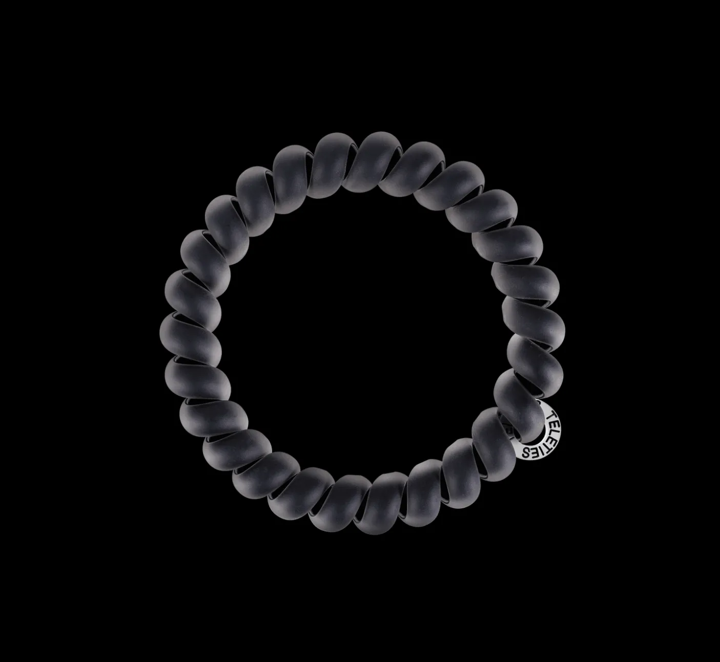 Black Matte Large Hair Ties