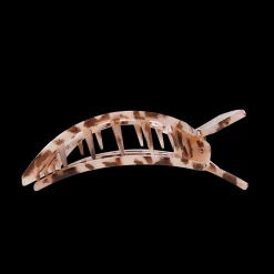 Blonde Tortoise Large Flat Square Hair Clip