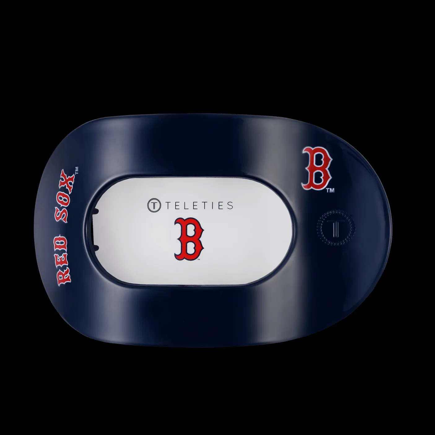 Boston Red Sox Large Flat Round Hair Clip