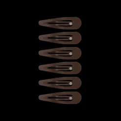Brown Snap Clip (6Ct)