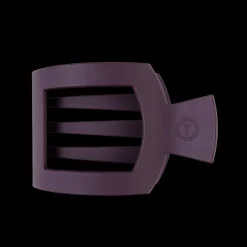Burgundy Bliss Large Flat Square Hair Clip