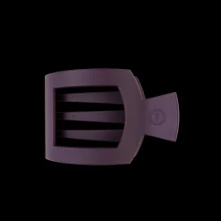 Burgundy Bliss Medium Flat Square Hair Clip
