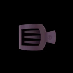 Burgundy Bliss Small Flat Square Hair Clip