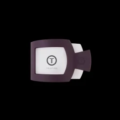 Burgundy Bliss Small Flat Square Hair Clip