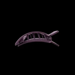 Burgundy Bliss Small Flat Square Hair Clip