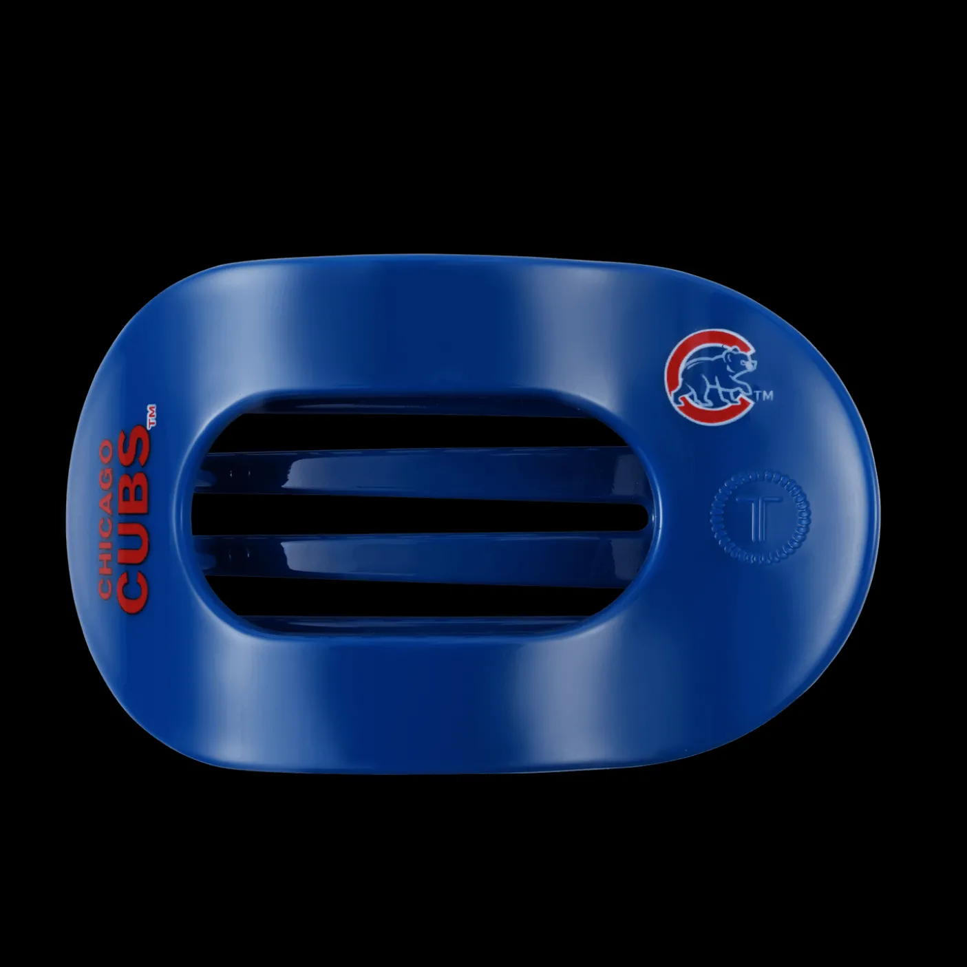 Chicago Cubs Large Flat Round Hair Clip