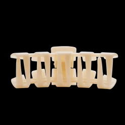 Classic Almond Beige Large Claw Hair Clip