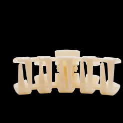 Classic Almond Beige Medium Claw Hair Clip