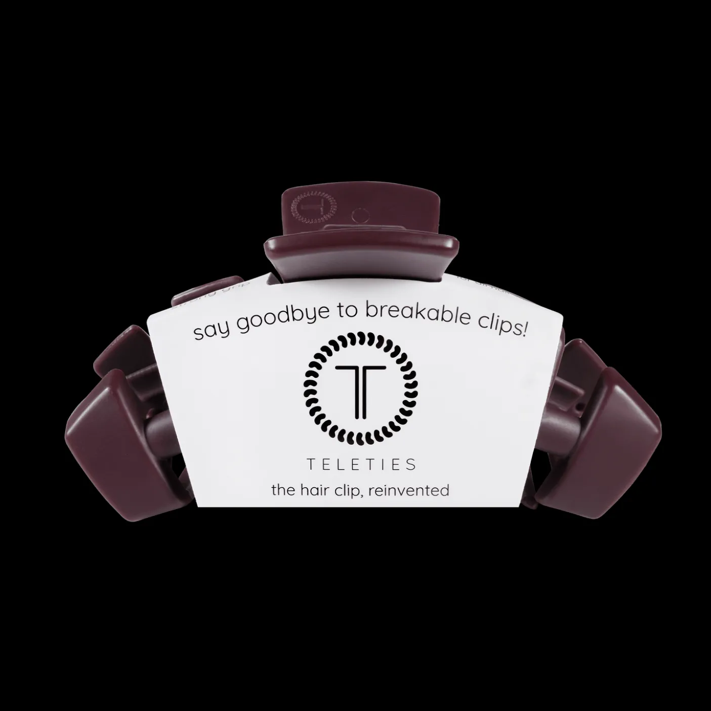 Classic Burgundy Bliss Medium Claw Hair Clip
