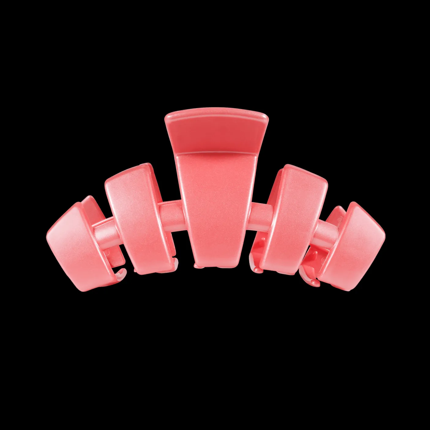Classic Calming Coral Medium Claw Hair Clip