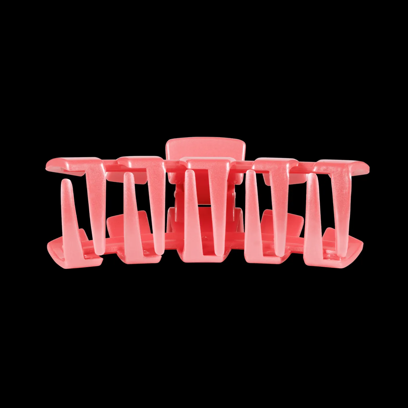 Classic Calming Coral Medium Claw Hair Clip