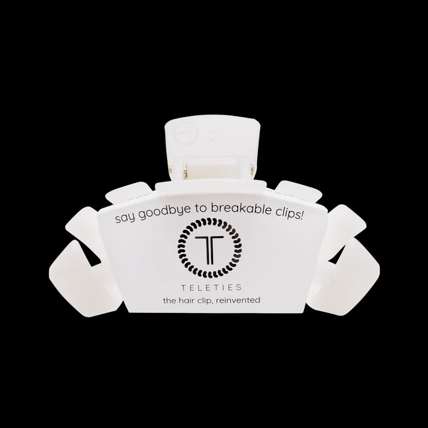 Classic Coconut White Small Claw Hair Clip