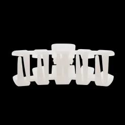 Classic Coconut White Small Claw Hair Clip