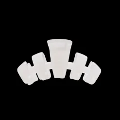 Classic Coconut White Tiny Claw Hair Clip