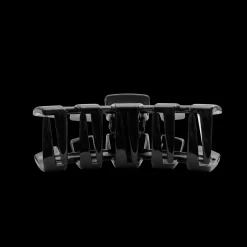Classic Jet Black Large Claw Hair Clip