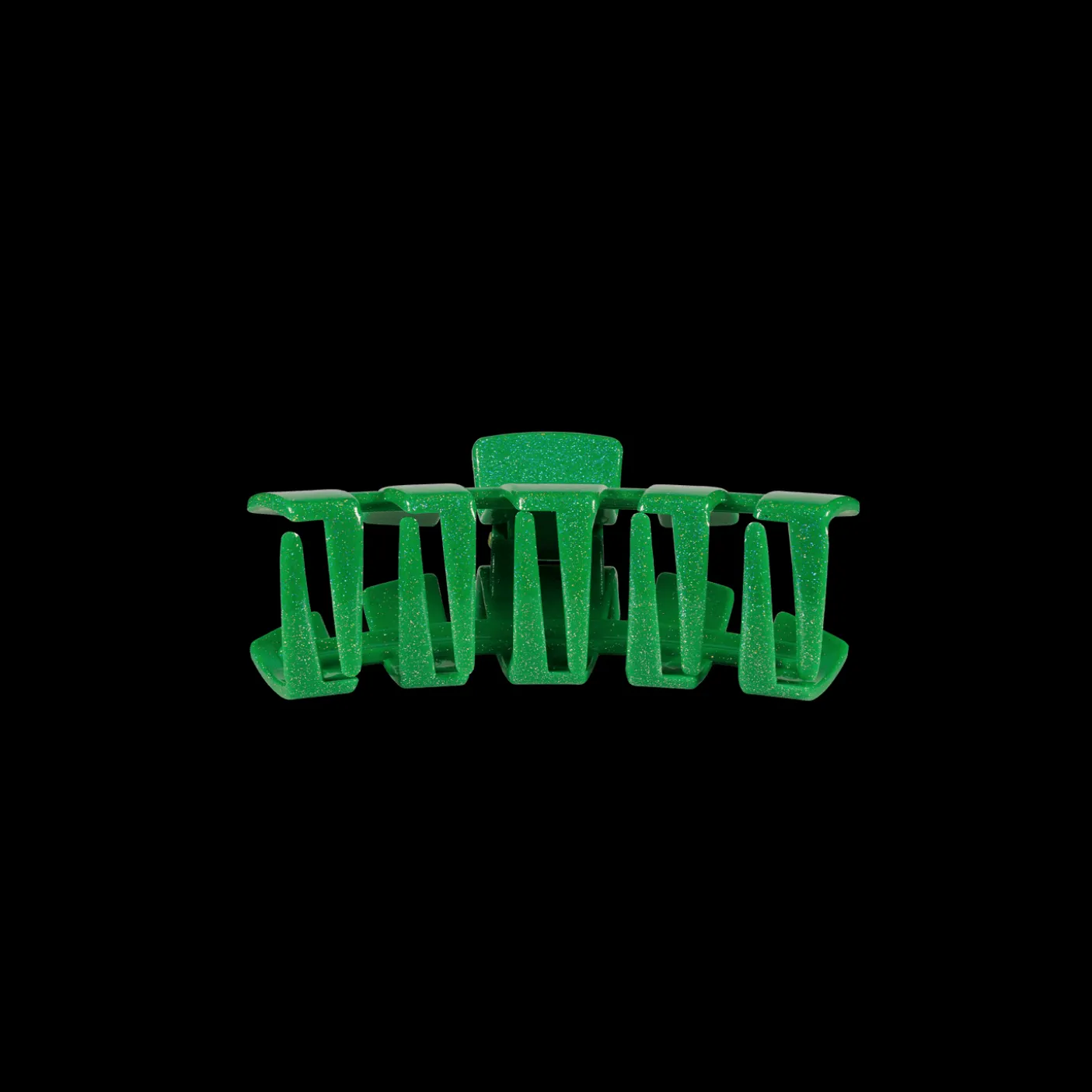 Classic Shamrock Shimmer Tiny Claw Hair Clip