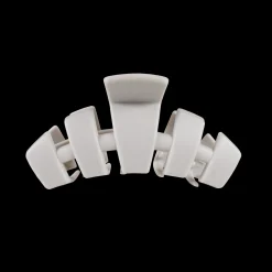 Classic Silver Flames Medium Claw Hair Clip