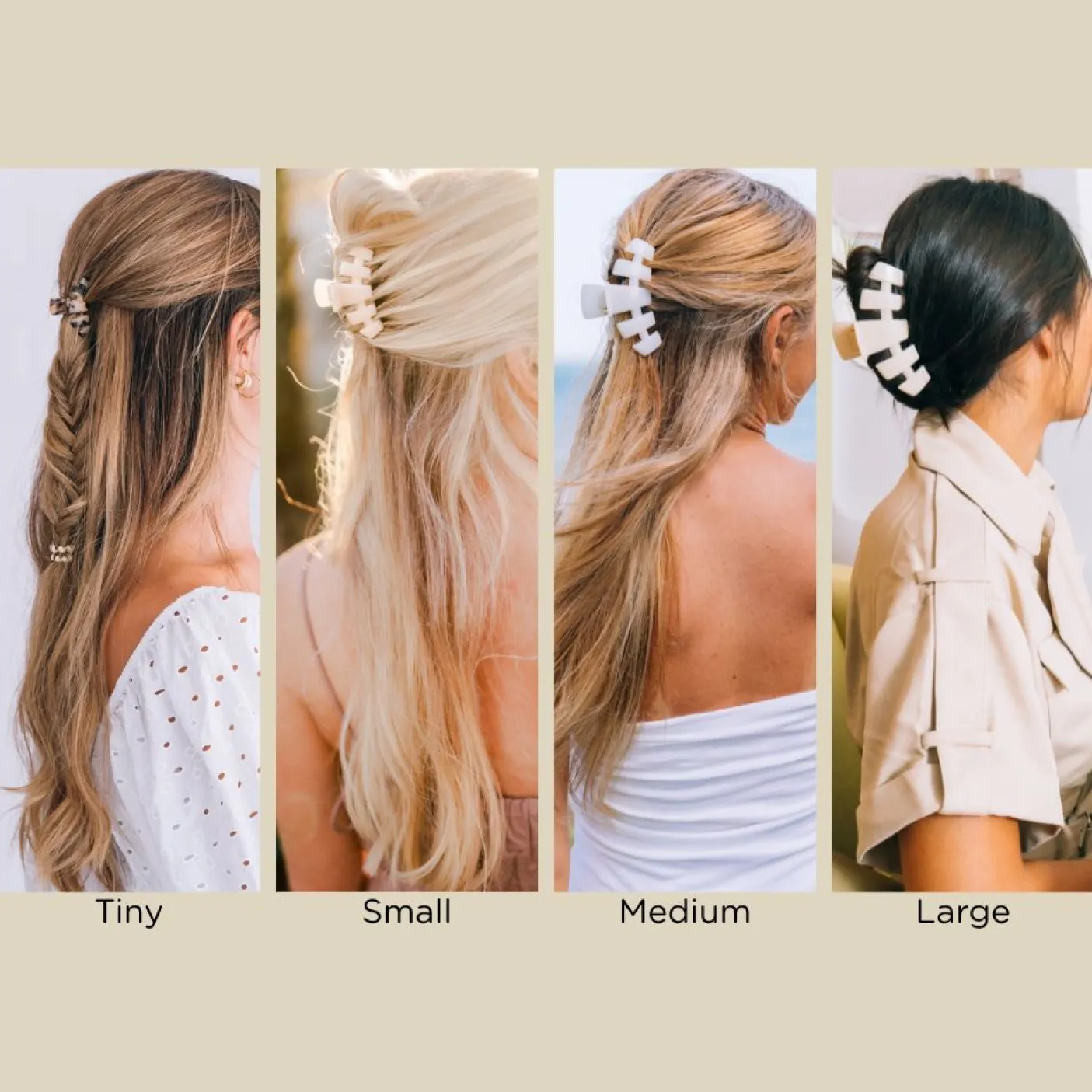 Classic Summer Brights Large Hair Clip