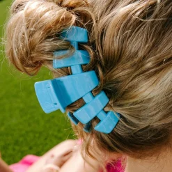 Classic Summer Sky Large Hair Clip