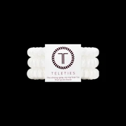Coconut White Small Hair Ties