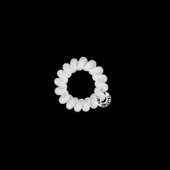 Coconut White Tiny Hair Ties