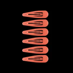 Coral Craze Snap Clips (6Ct)