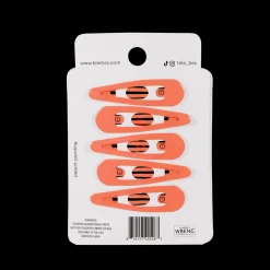 Coral Craze Snap Clips (6Ct)