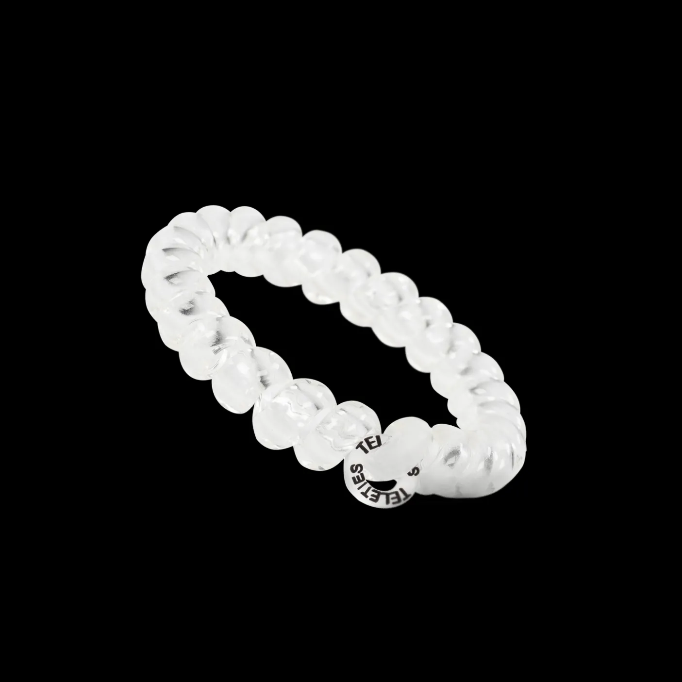Crystal Clear Large Hair Ties