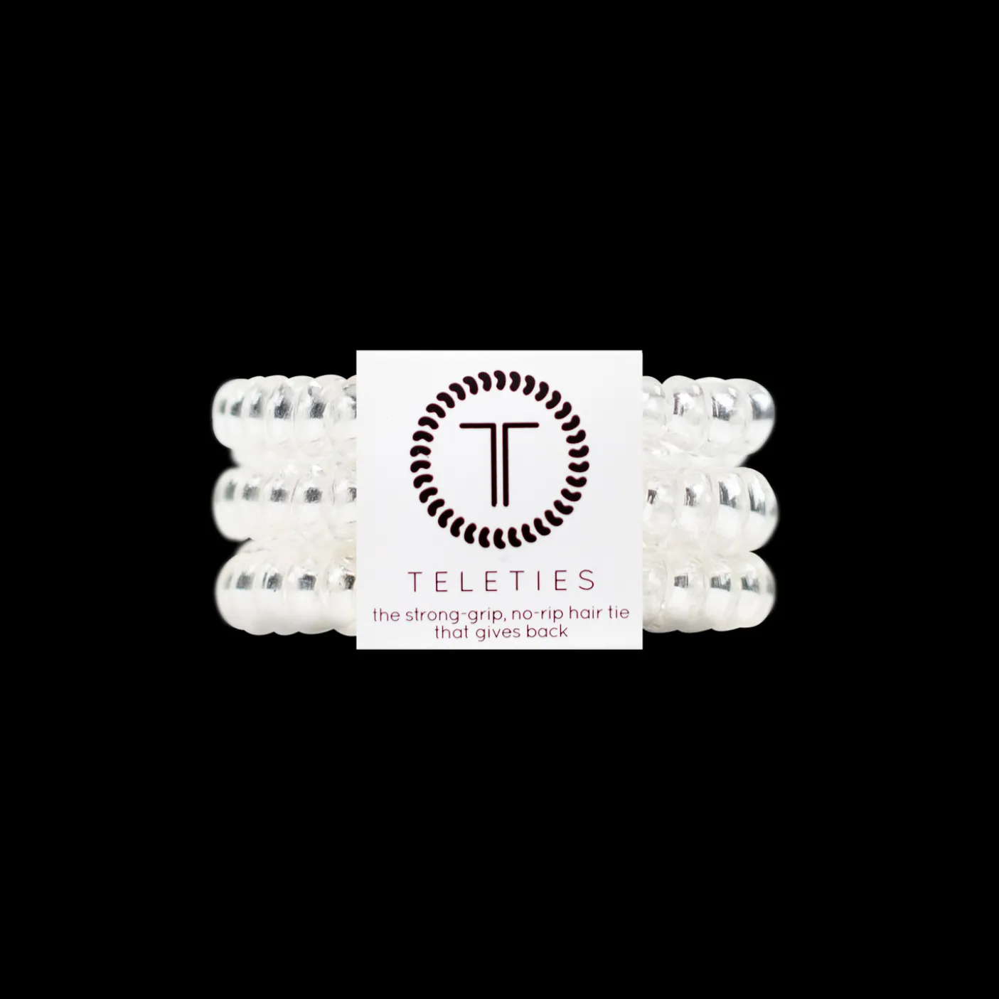 Crystal Clear Small Hair Ties