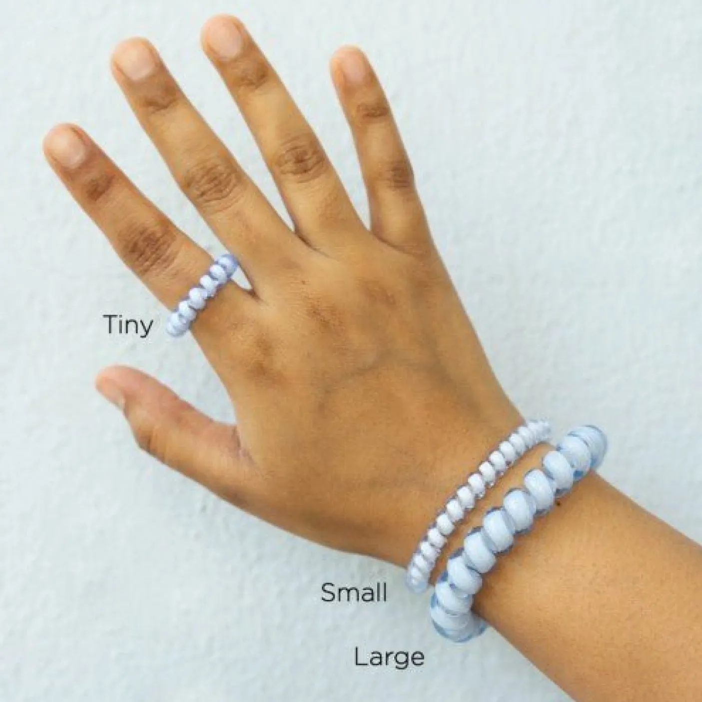 Crystal Clear Small Hair Ties