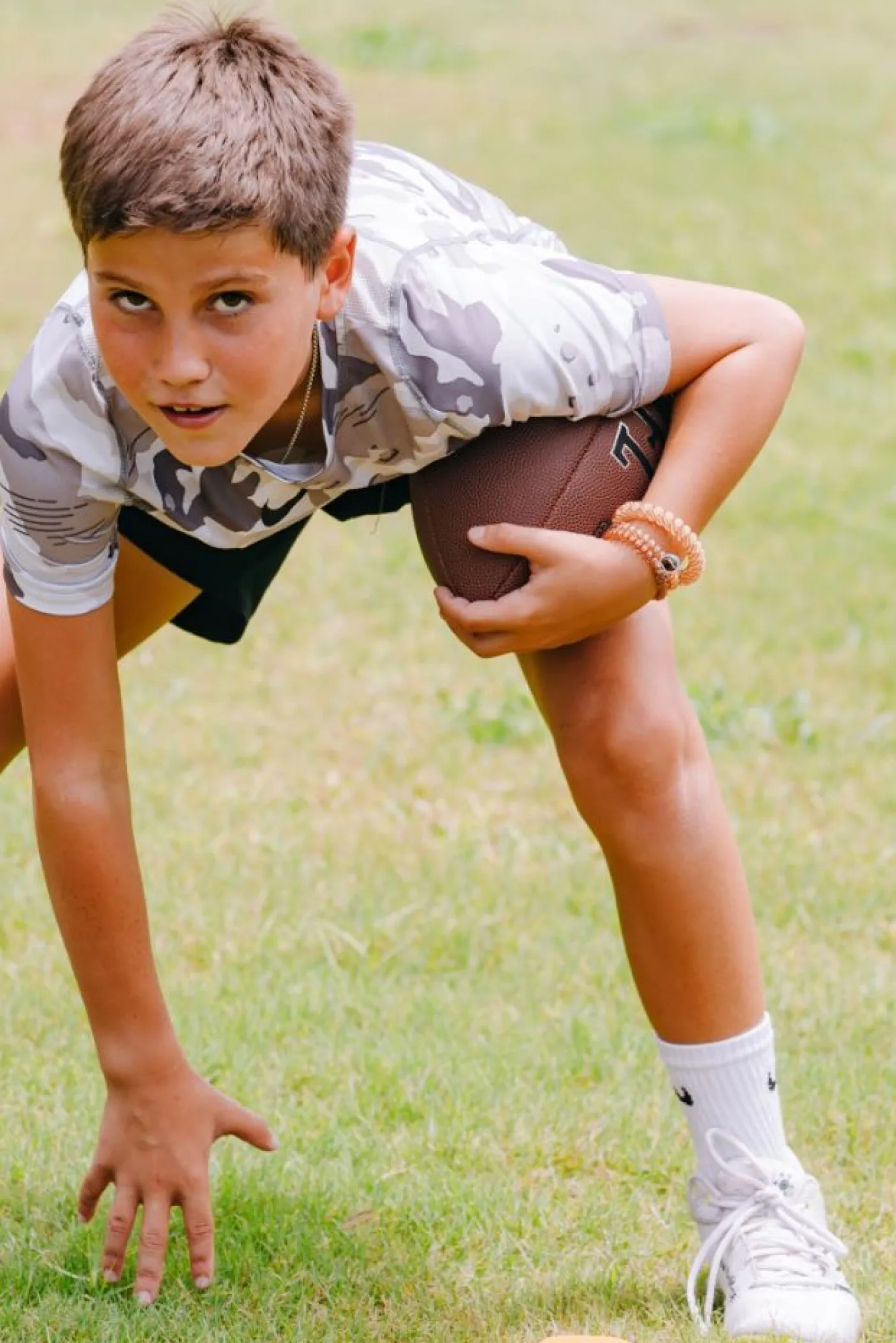 Football Large Hair Ties