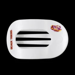 Geaux Tigers! Large Flat Round Hair Clip