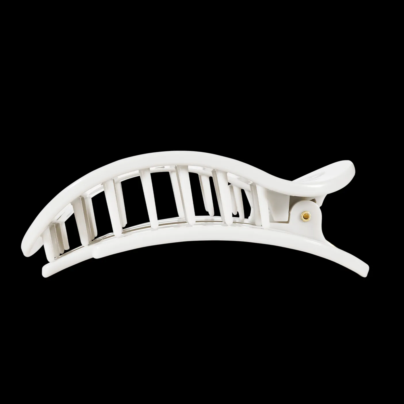 Geaux Tigers! Large Flat Round Hair Clip