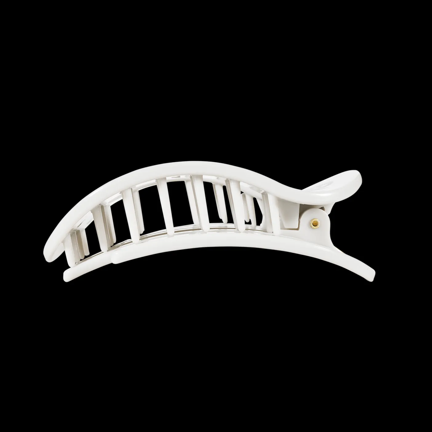 Geaux Tigers! Medium Flat Round Hair Clip