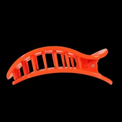 Go Canes! Large Flat Round Hair Clip