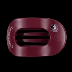 Go Noles! Large Flat Round Hair Clip