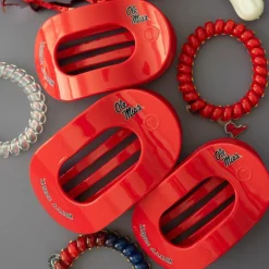 Hotty Toddy! Large Flat Round Hair Clip