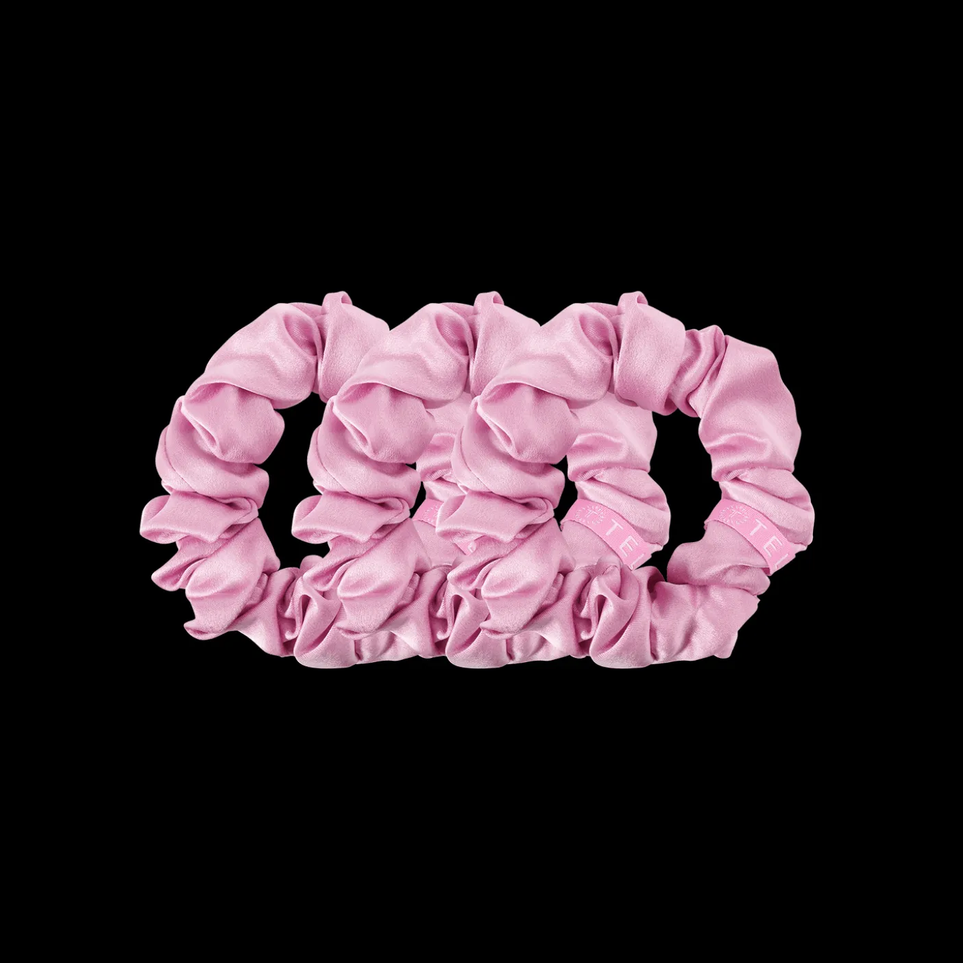 I Pink I Love You Large Silk Scrunchies