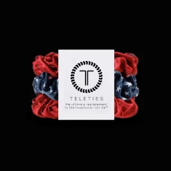Independence Bae Large Silk Scrunchies
