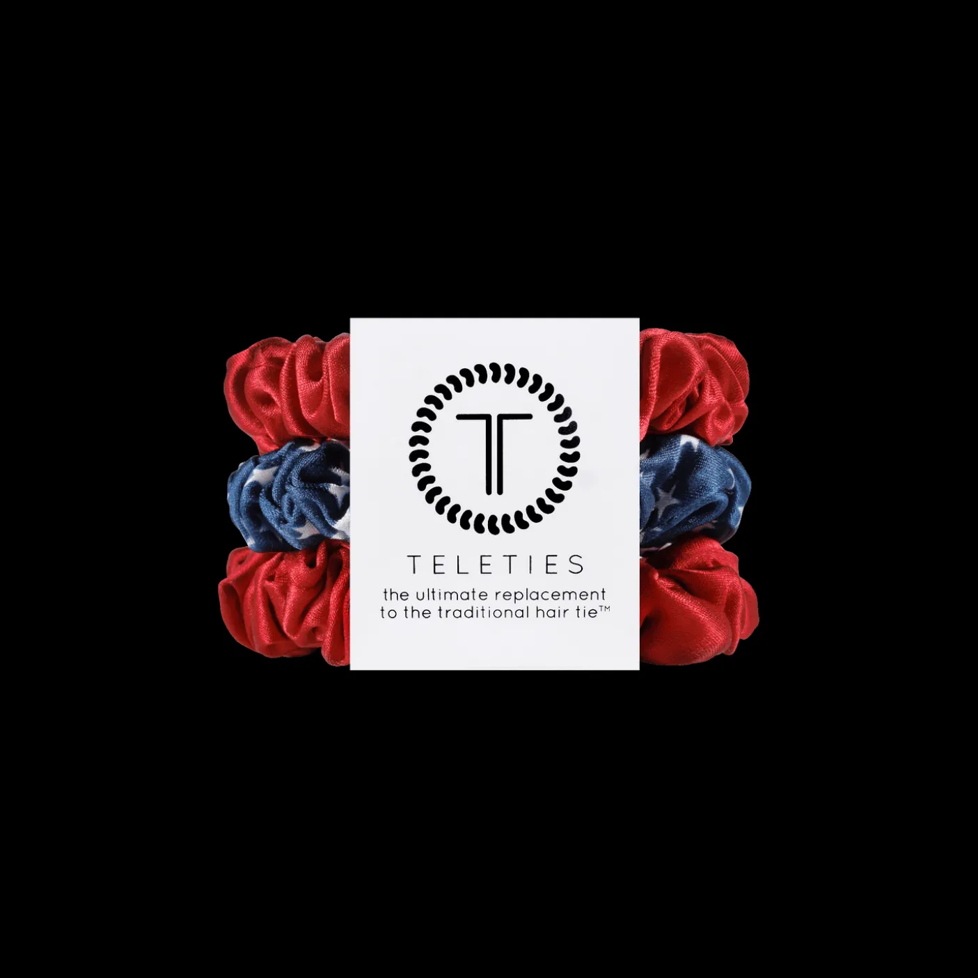 Independence Bae Small Silk Scrunchies