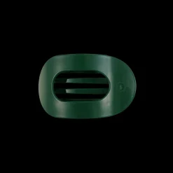 Mistletoe Small Flat Round Hair Clip