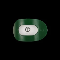 Mistletoe Small Flat Round Hair Clip