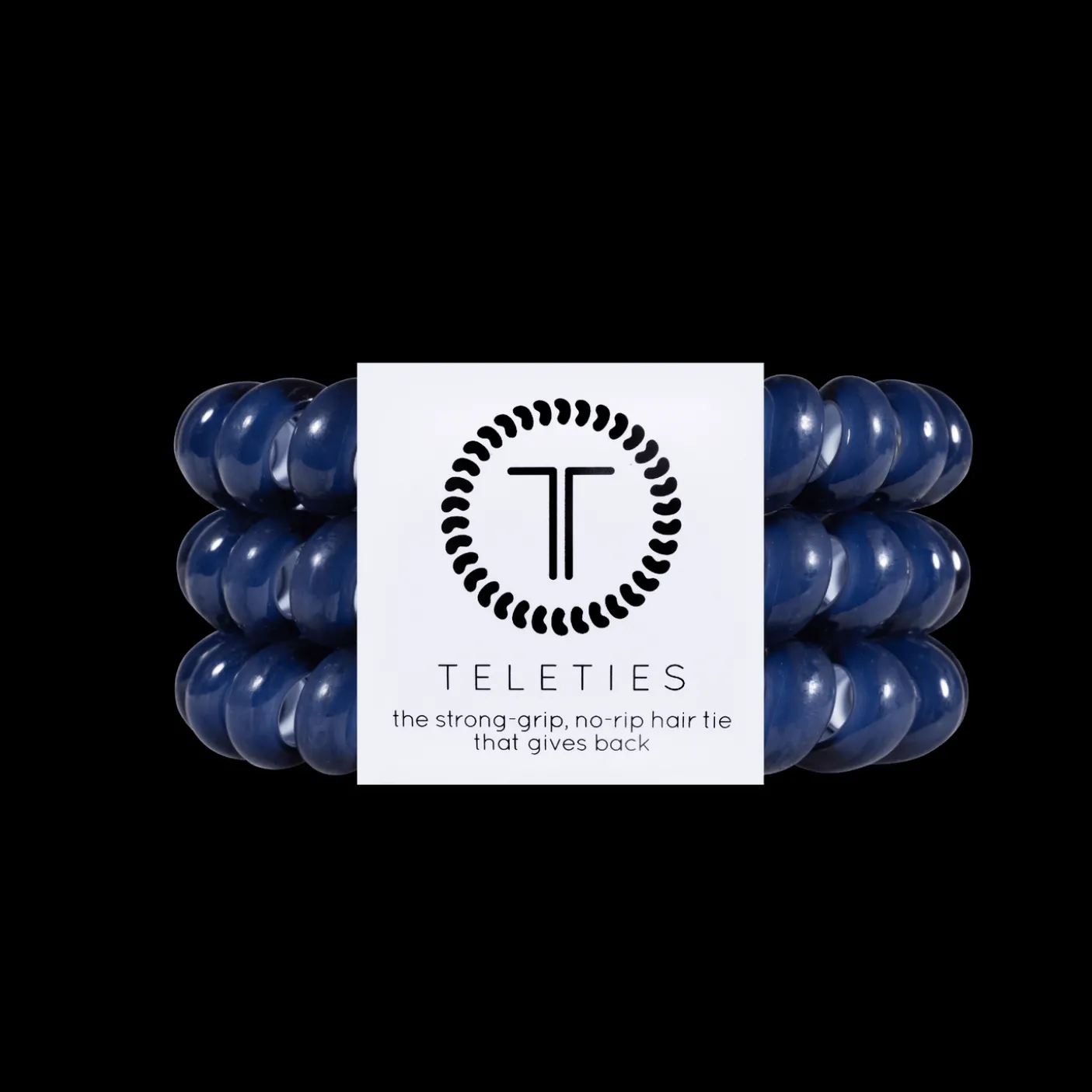 Nantucket Navy Large Hair Ties