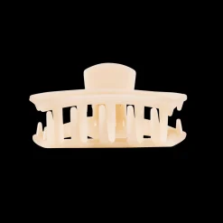 Open Almond Beige Tiny Claw Hair Clip