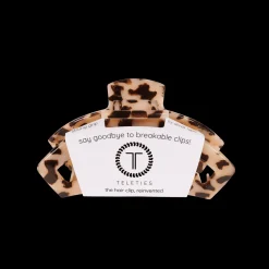 Open Blonde Tortoise Small Claw Hair Clip
