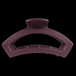 Open Burgundy Bliss Large Claw Hair Clip