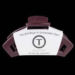 Open Burgundy Bliss Large Claw Hair Clip