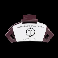 Open Burgundy Bliss Medium Claw Hair Clip